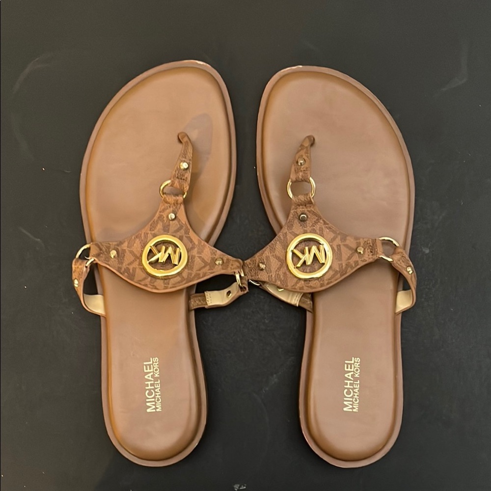 Michael Kors Brown Sandals